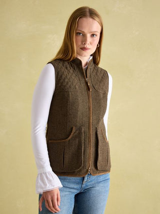 Joules Cawthorne Gilet Herringbone