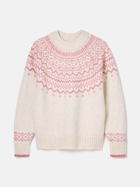 Joules Charlotte Crew Neck Fair Isle Jumper