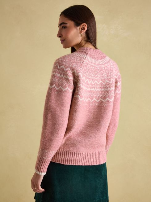 Joules Charlotte Crew Neck Fair Isle Jumper