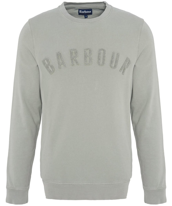 Barbour Washed Prep Logo Crew Jumper