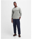 Barbour Washed Prep Logo Crew Jumper