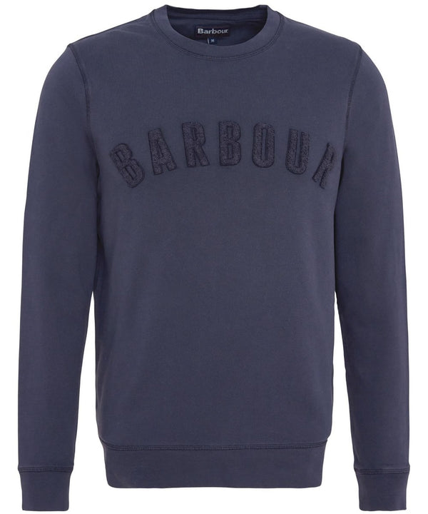 Barbour Washed Prep Logo Crew Jumper