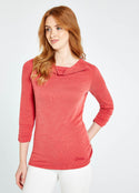 Dubarry Hillgrove Cowel Neck Top