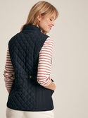 Joules Minx Showerproof Diamond Quilted Gilet