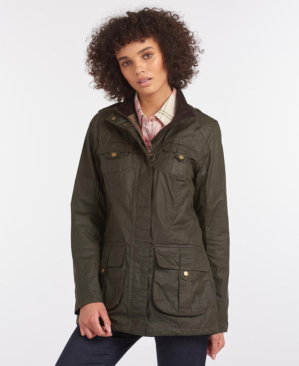 Barbour Defence Lightweight Wax Jacket