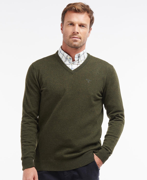 Barbour Essential Lambswool V neck