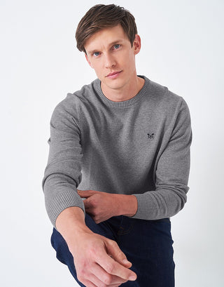 Crew Clothing Organic Cotton Crew Neck