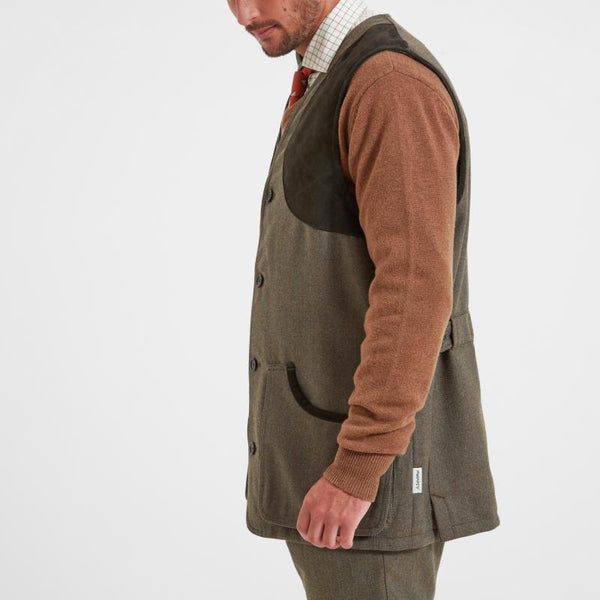 Schoffel Ptarmigan Tweed Waistcoat