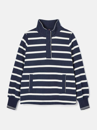 Joules Burnham Funnel Neck Quarter Zip Sweatshirt