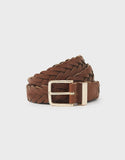 Crew Clothing Plaited Leather Belt