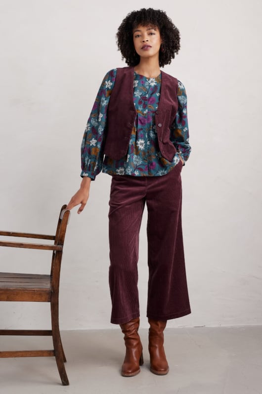 Seasalt Thornapple Floral Shirt