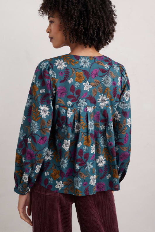 Seasalt Thornapple Floral Shirt