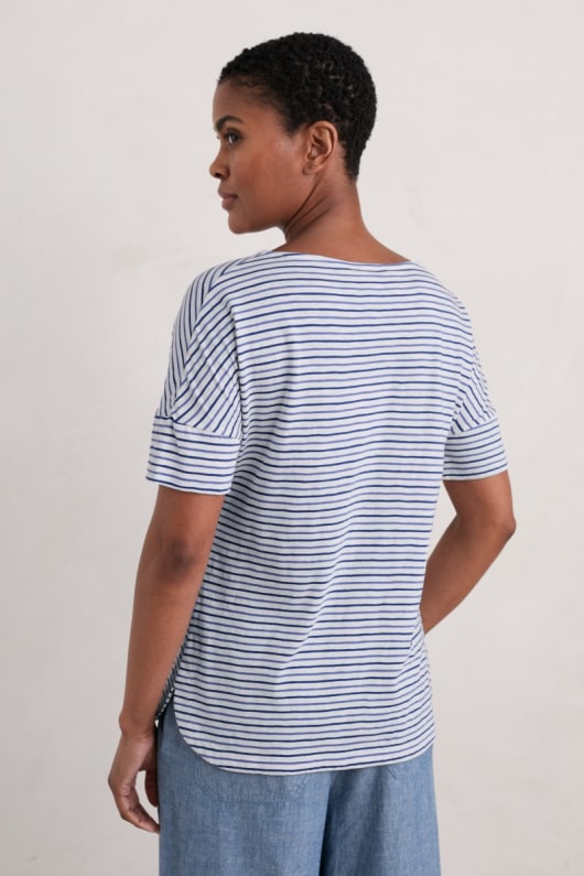 Seasalt Bryher View Boat Neck T-Shirt