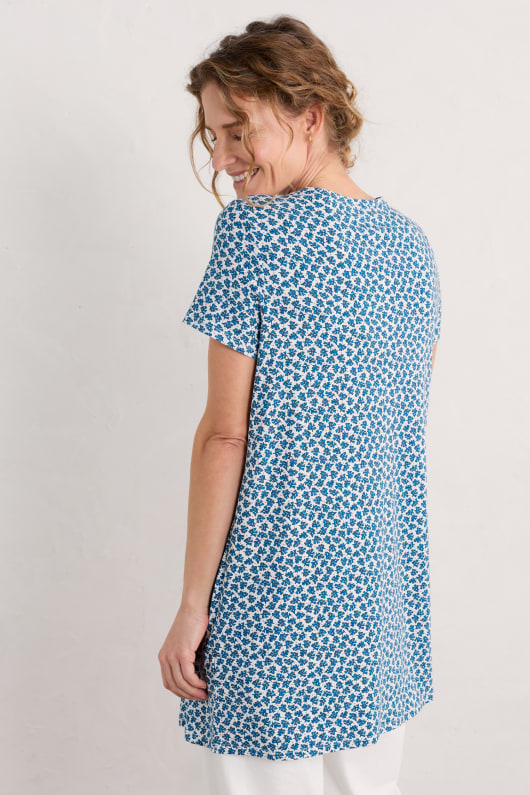 Seasalt Short Sleeve Star Dance Tunic