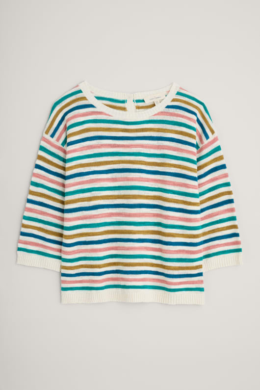 Seasalt Knavock Striped Jumper