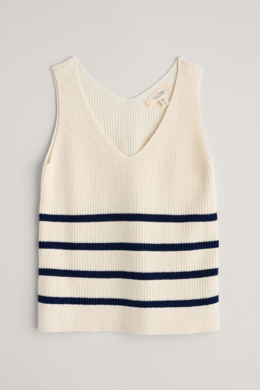 Seasalt Knitted Canary Vest Top