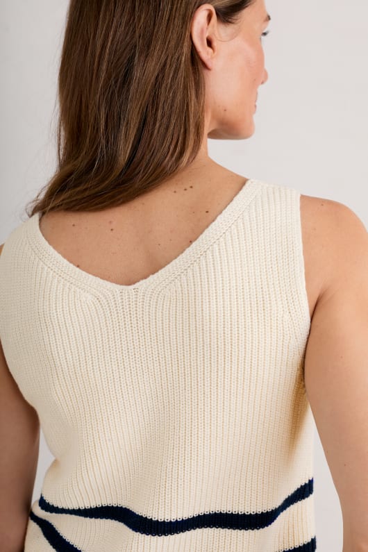 Seasalt Knitted Canary Vest Top