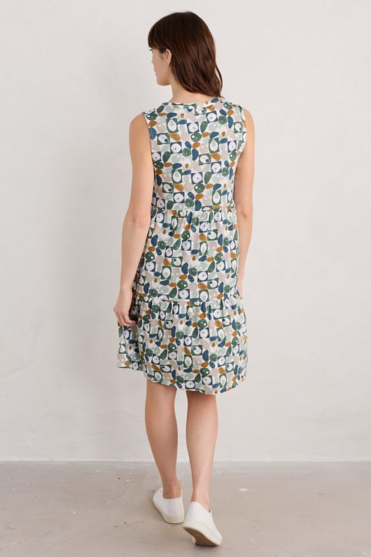 Seasalt Bodelva Sleeveless Flared Jersey Dress