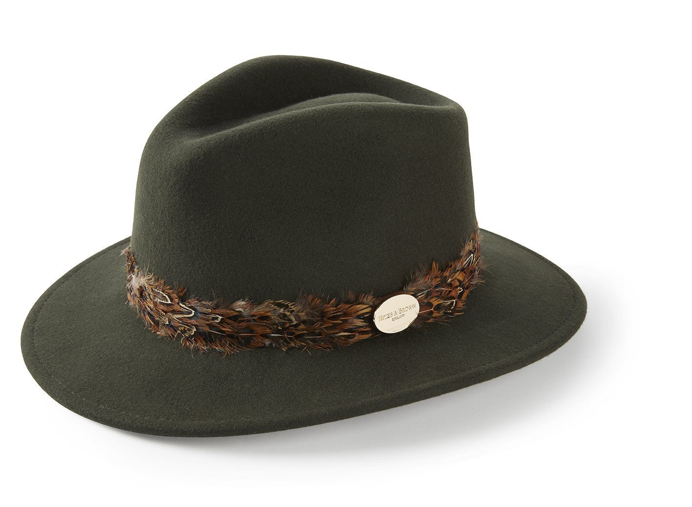 Hicks & Brown Suffolk Fedora Pheasant Wrap