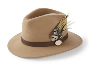 Hicks & Brown Suffolk Fedora Guinea & Pheasant