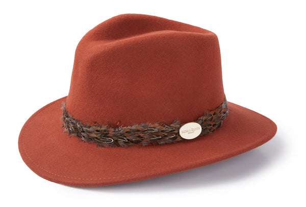 Hicks & Brown Suffolk Fedora Pheasant Wrap