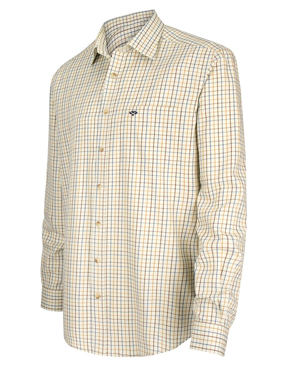 Hoggs of Fife Inverness Cotton Tattersall Shirt