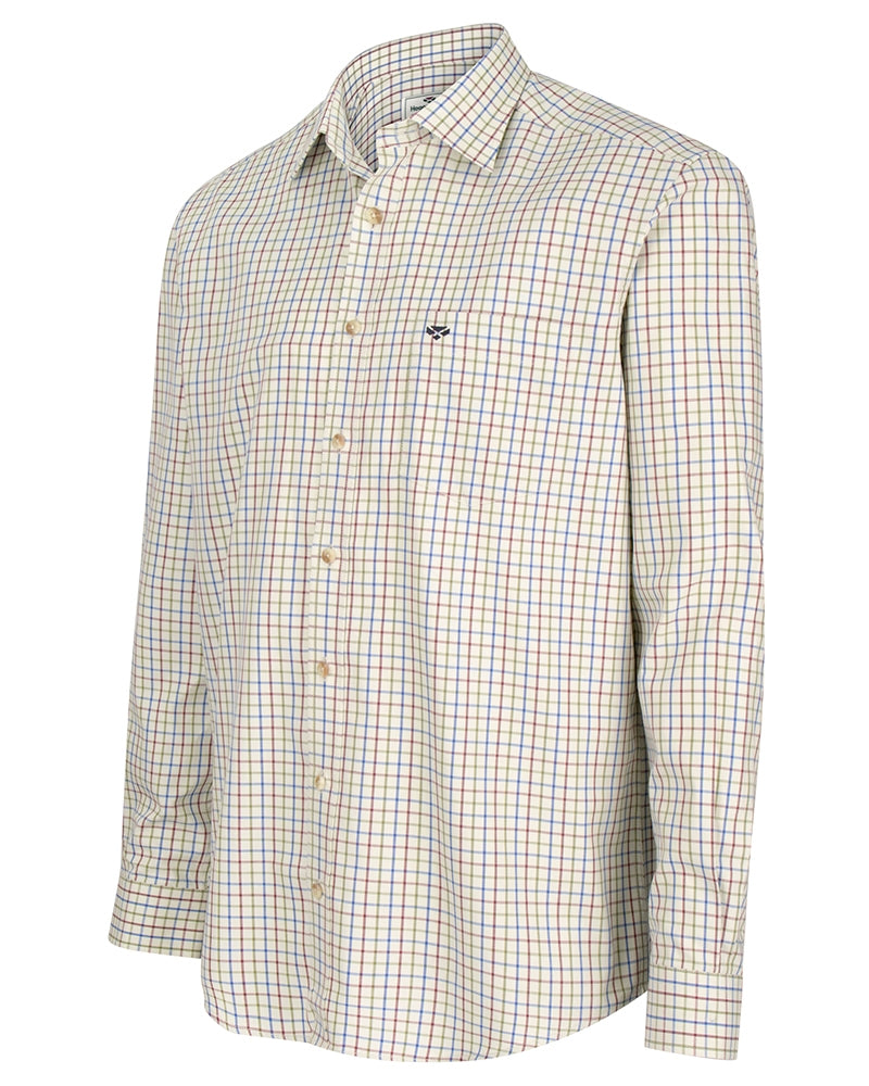 Hoggs of Fife Inverness Cotton Tattersall Shirt