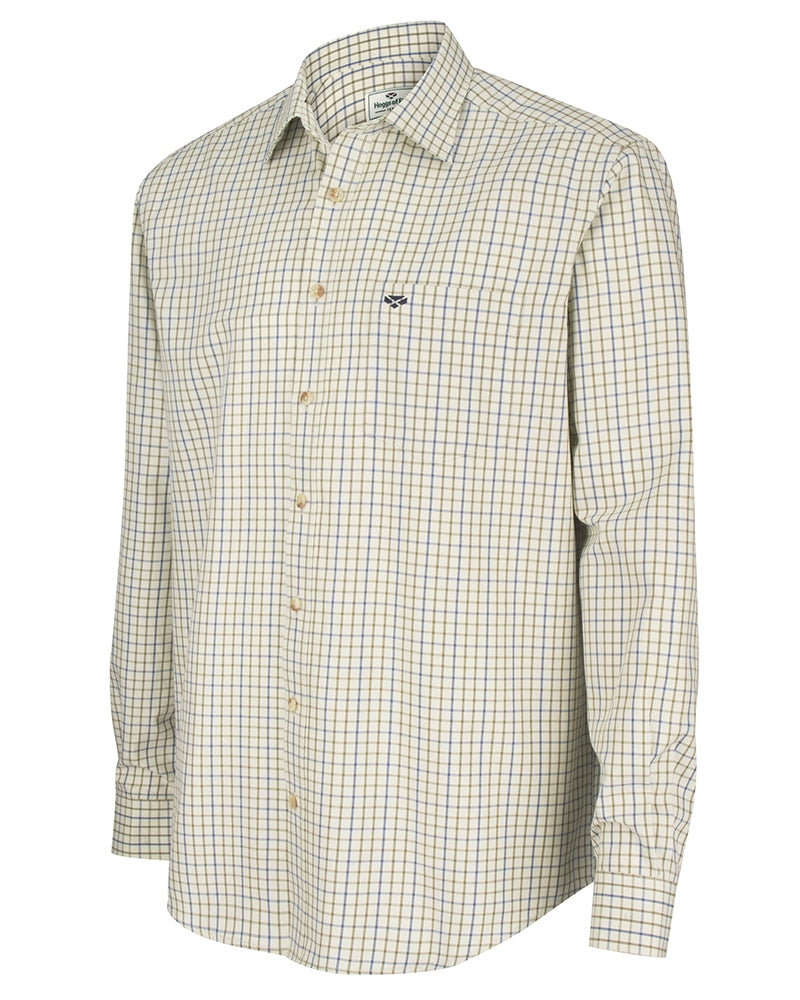 Hoggs of Fife Inverness Cotton Tattersall Shirt