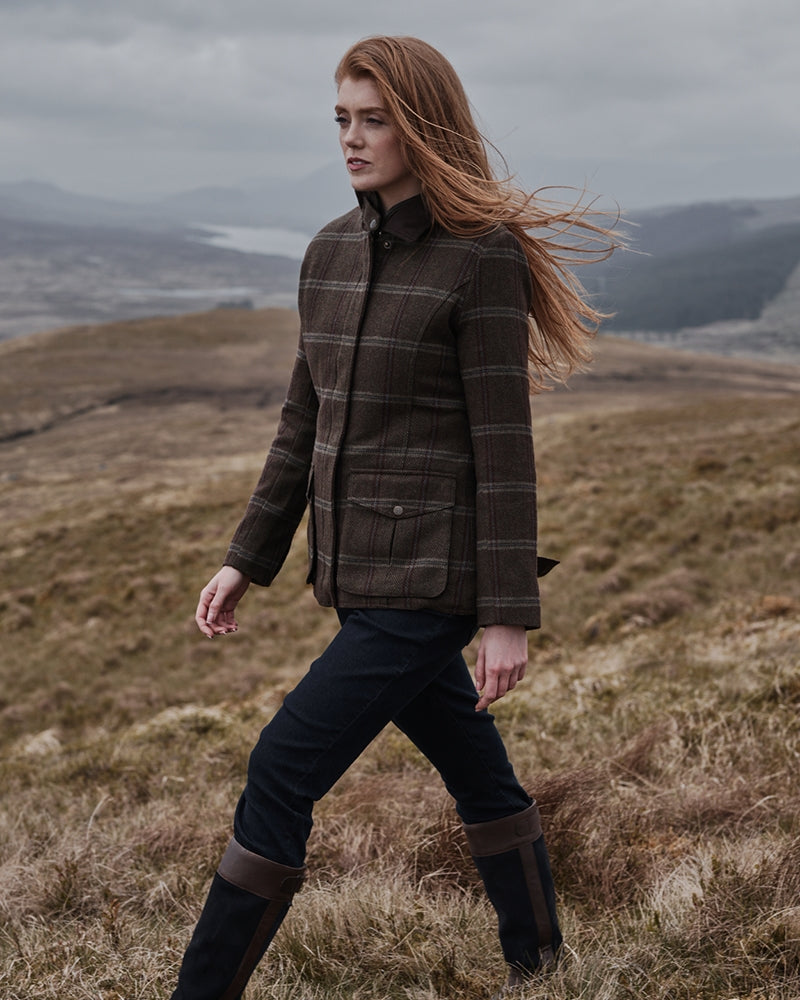 Hoggs of Fife Musselburgh Ladies Tweed Coat