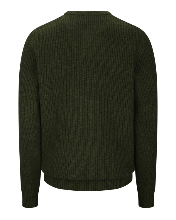 Hoggs of Fife Borders Ribbed Knit Pullover