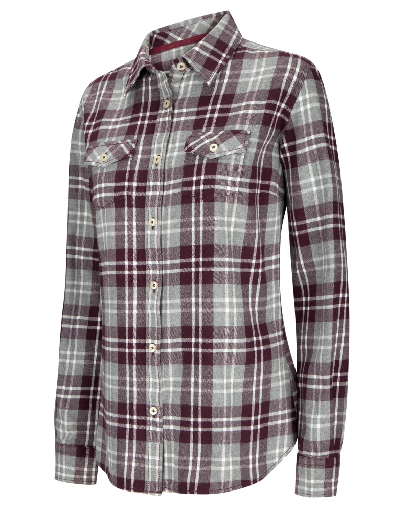 Hoggs of Fife Eilidh Ladies Flannel Shirt