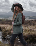 Hoggs of Fife Ladies Roslin Technical Tweed Field Coat