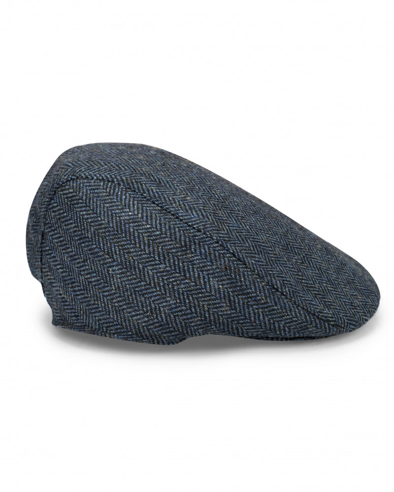 Hoggs of Fife Herringbone Tweed Cap