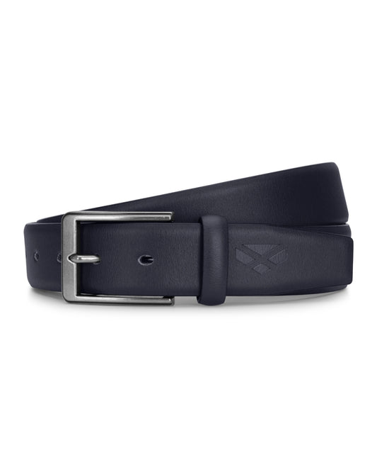 Hoggs of Fife Feathered Edge Leather Belt