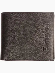 Barbour Logo Billfold Wallet