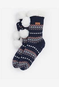 Barbour Fair isle Lounge Socks